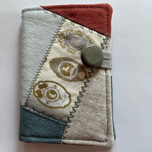 Quilted Needle Book with Pocket