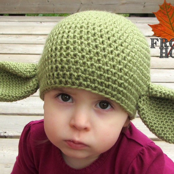 Alien Inspired Crochet Hat - Baby-Child-Adult - Halloween Costume, Photo Prop, Sci-Fi, Winter Beanie, Cosplay, Baby Gift