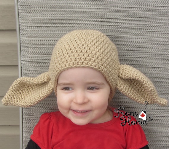 House Elf Hat Baby-child-adult Halloween Costume Toque, Cosplay