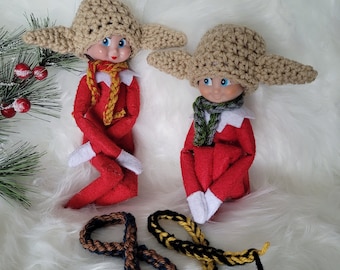 Elf Hat - Christmas Elf Costume - Elf Clothes - House Elf Doll Costume - Elf Hat -