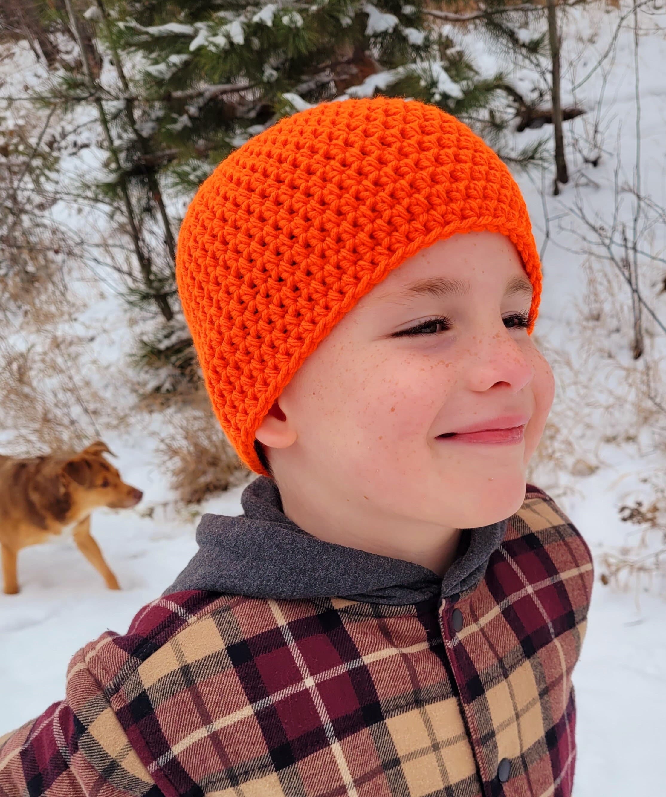 Blaze orange cheap knit hat