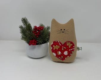 Holiday Cat Plushie