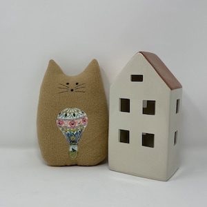 Peluche de gato balão