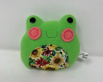 Autumn Frog Plushie