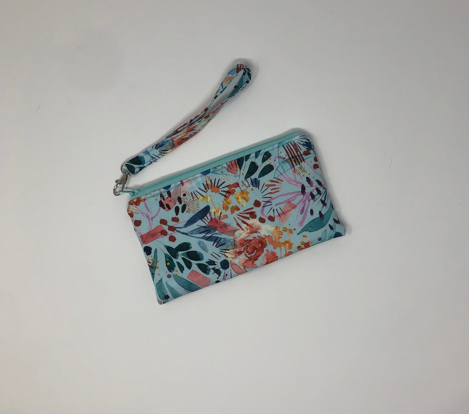 Floral Wristlet | Etsy