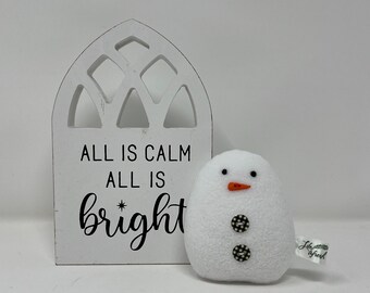 Baby Snowman Plushie