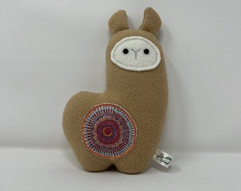 Super süßes Lama Plüschtier aus weichem Fleece