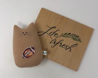 Football Cat Plushie