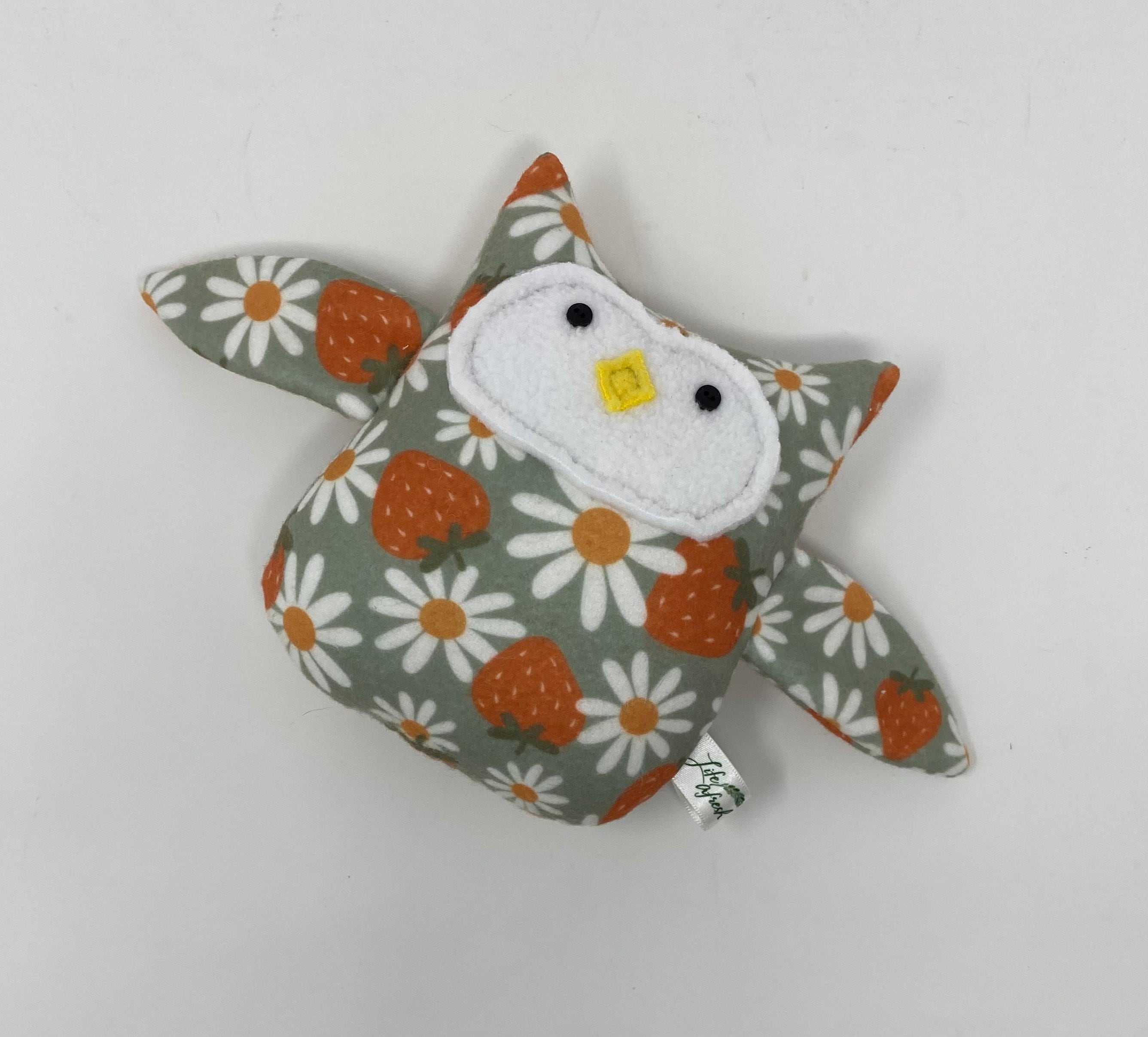 Strawberry Owl Plushie