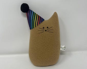 Birthday Cat Plushie