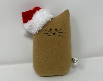 Santa Cat Plushie