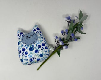 Blueberry Cat Plushie