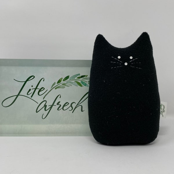 Black Cat Plushie Pattern - Etsy