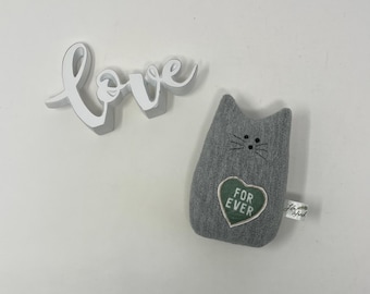Valentine Cat Plushie