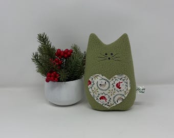 Weihnachtskatzen-Plüschtier