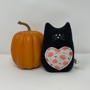 Gato de peluche de Halloween