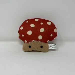 Fall Mushroom Plushie