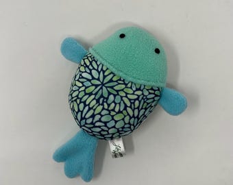 Fleece Fish Plushie, Stuffed Animal Toy