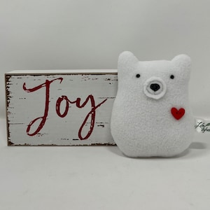 Baby Polar Bear Plushie