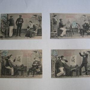 cuatro postales antiguas, le portrait du comandante, Bergeret