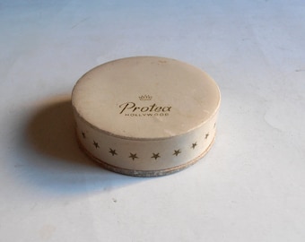 vintage Protea Hollywood powder box made in Greece