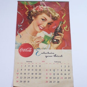 1951 Calendar - Etsy Australia