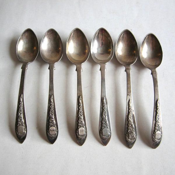 Antique Sterling Silver Spoon Etsy