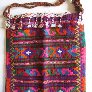 vintage hand woven handbag image 2