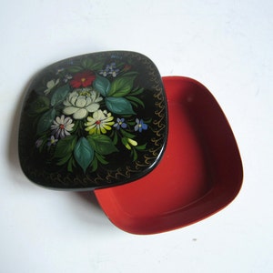hand painted trinket / jewellery box
