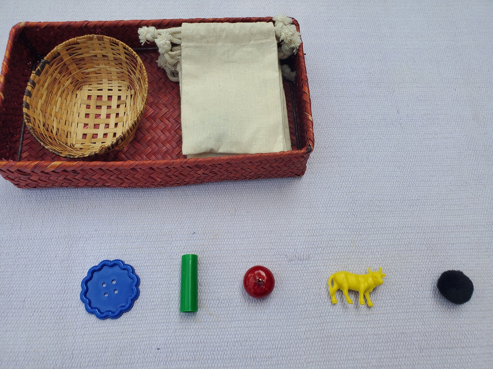 NEW ITEM Montessoriinspired Mystery Bags with Objects Etsy