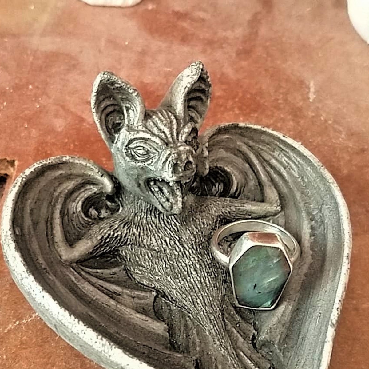 Ring Dish Bat Gift Wedding Ring Holder Gothic Ring Dish Goth Decor Cute Bat Vampire Gift for Her Creepy Decor Halloween Everyday Gift - Etsy