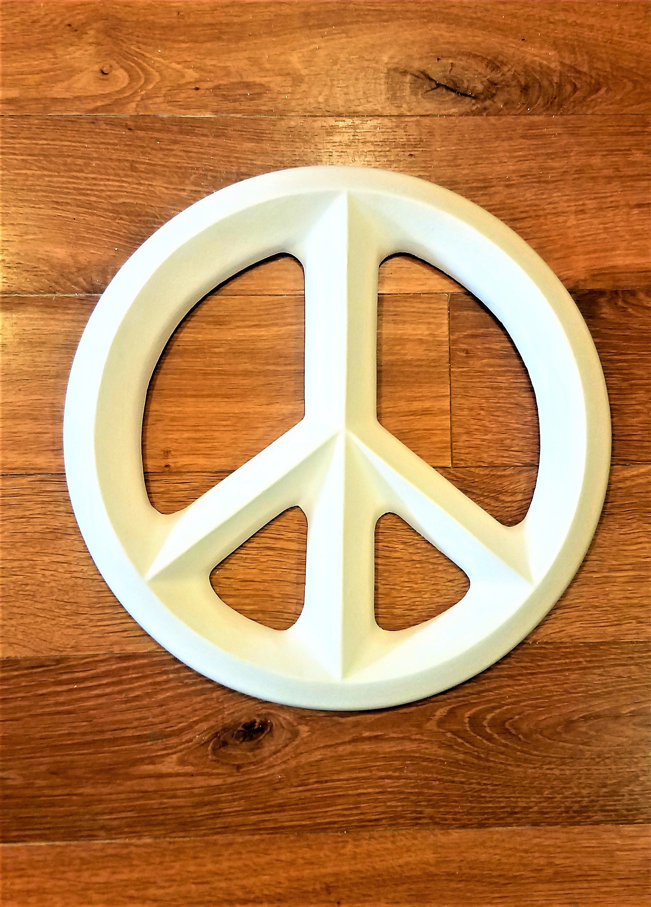 Peace sign, wall hanging peace sign, large peace symbol, bohemian decor