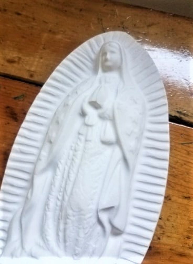 Our Lady of Guadalupe Mother Mary Plaque Blessed Virgin - Etsy