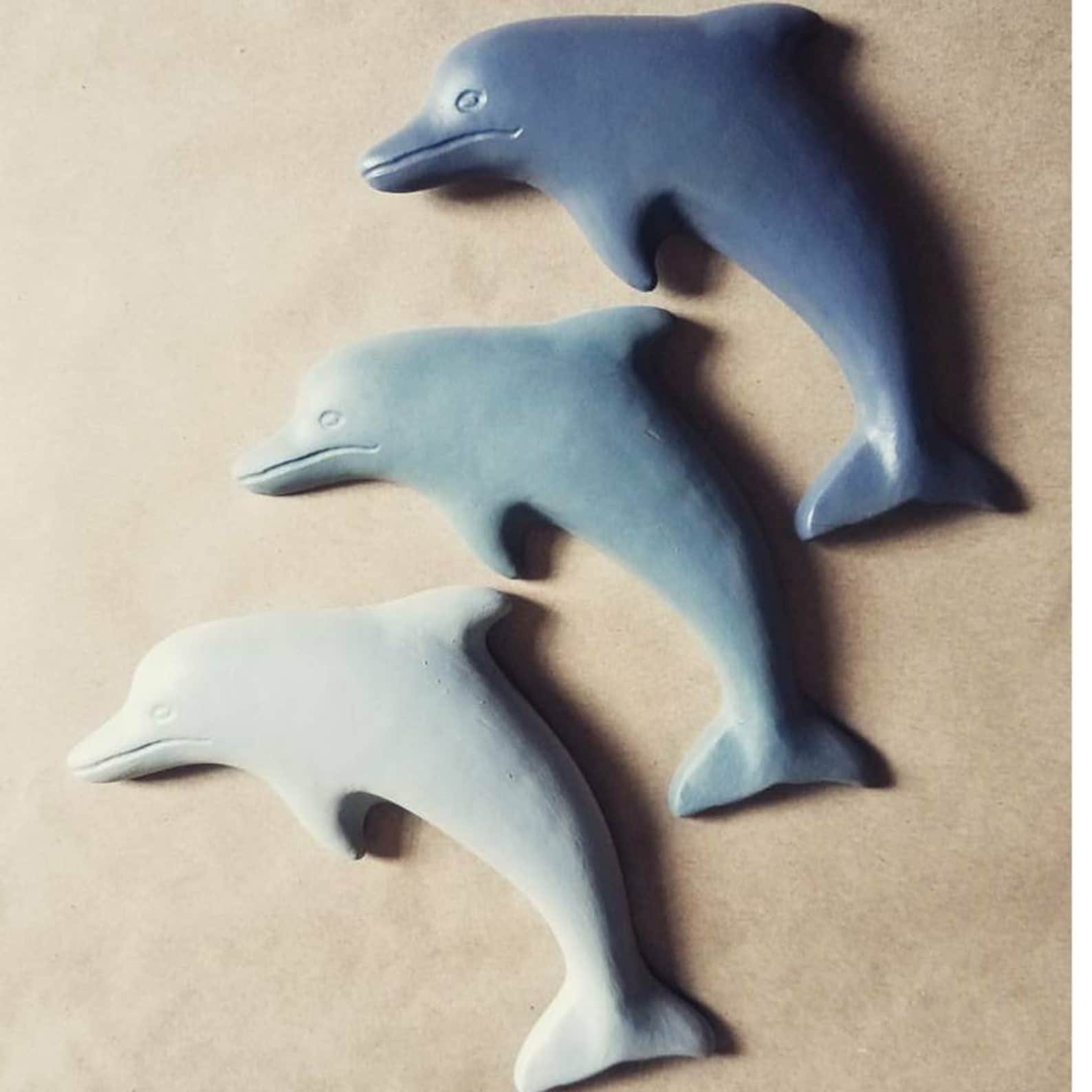 Dolphin wall decor wall hanging dolphin sculptures star fish Etsy