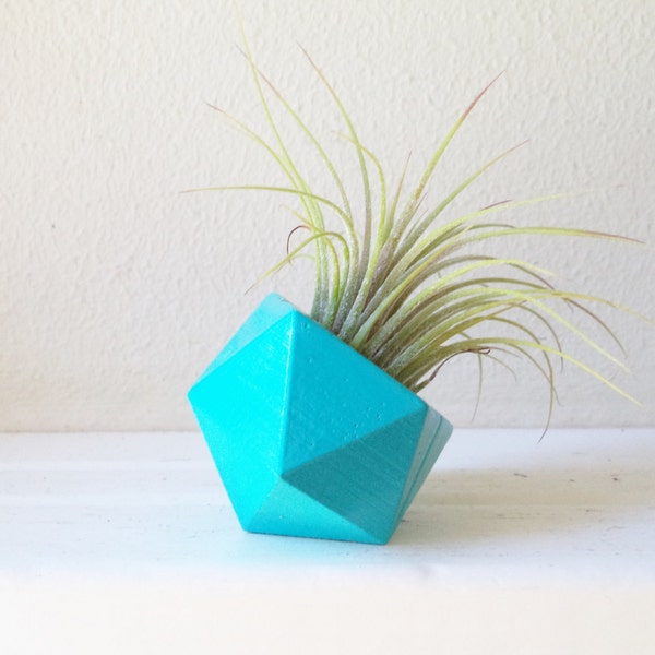 Geometric air plant holder, modern mini planter
