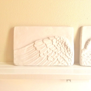 Angel Wings Wall Hanging, Memorial Plaque, Guardian angel, in memory of, grievance,