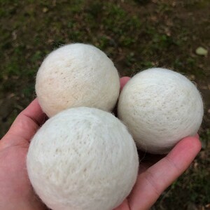 wool dryer balls, eco friendly ball, natural fabric softener, chemical free, sensitive skin