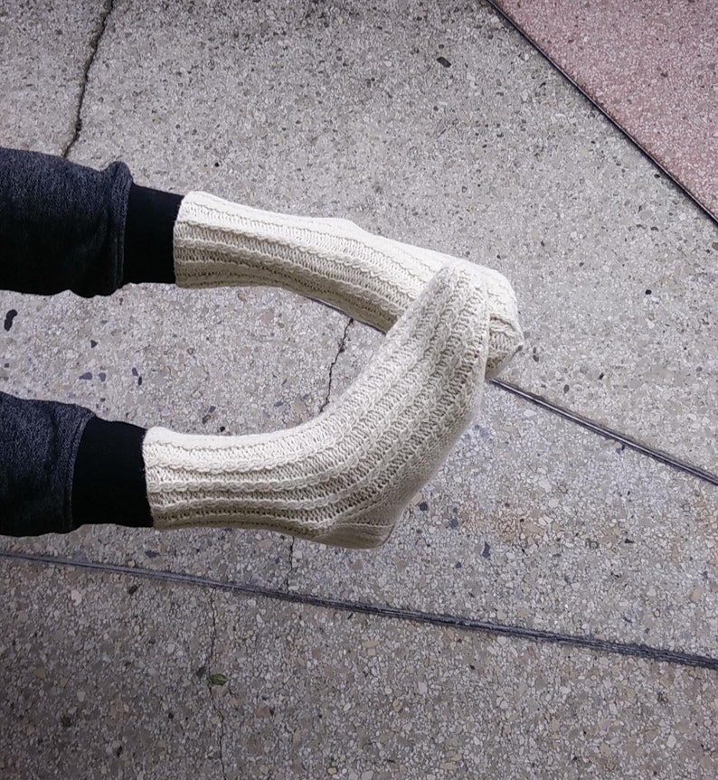Size 42-43 EU Hand knitted socks
