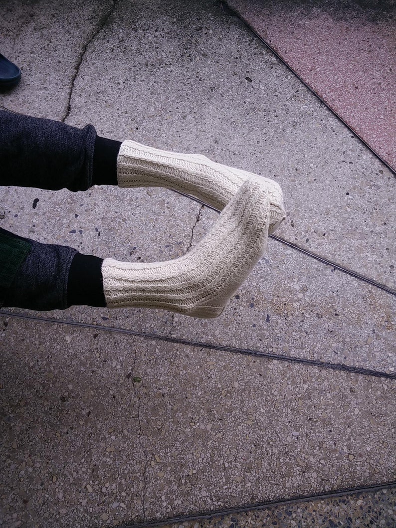 Size 42-43 EU Hand knitted socks