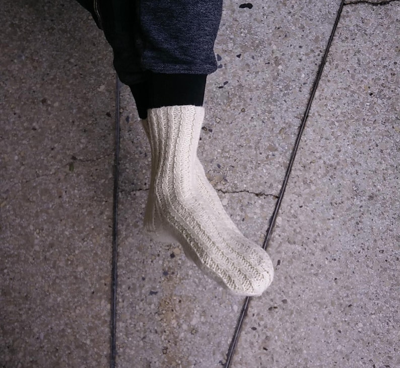 Size 42-43 EU Hand knitted socks