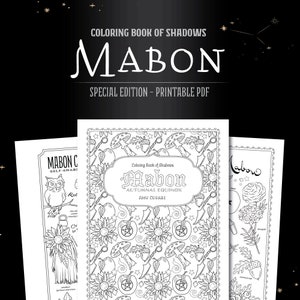 Mabon Special Edition Wydrukuj PDF (Kolorowanka Cieni)