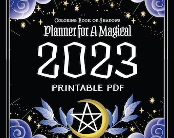 Coloring Book of Shadows: Planner for a Magical 2022 [Book]