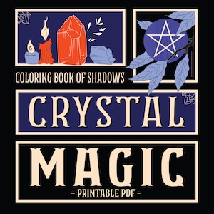 Coloring Book of Shadows: Crystal Magic PDF