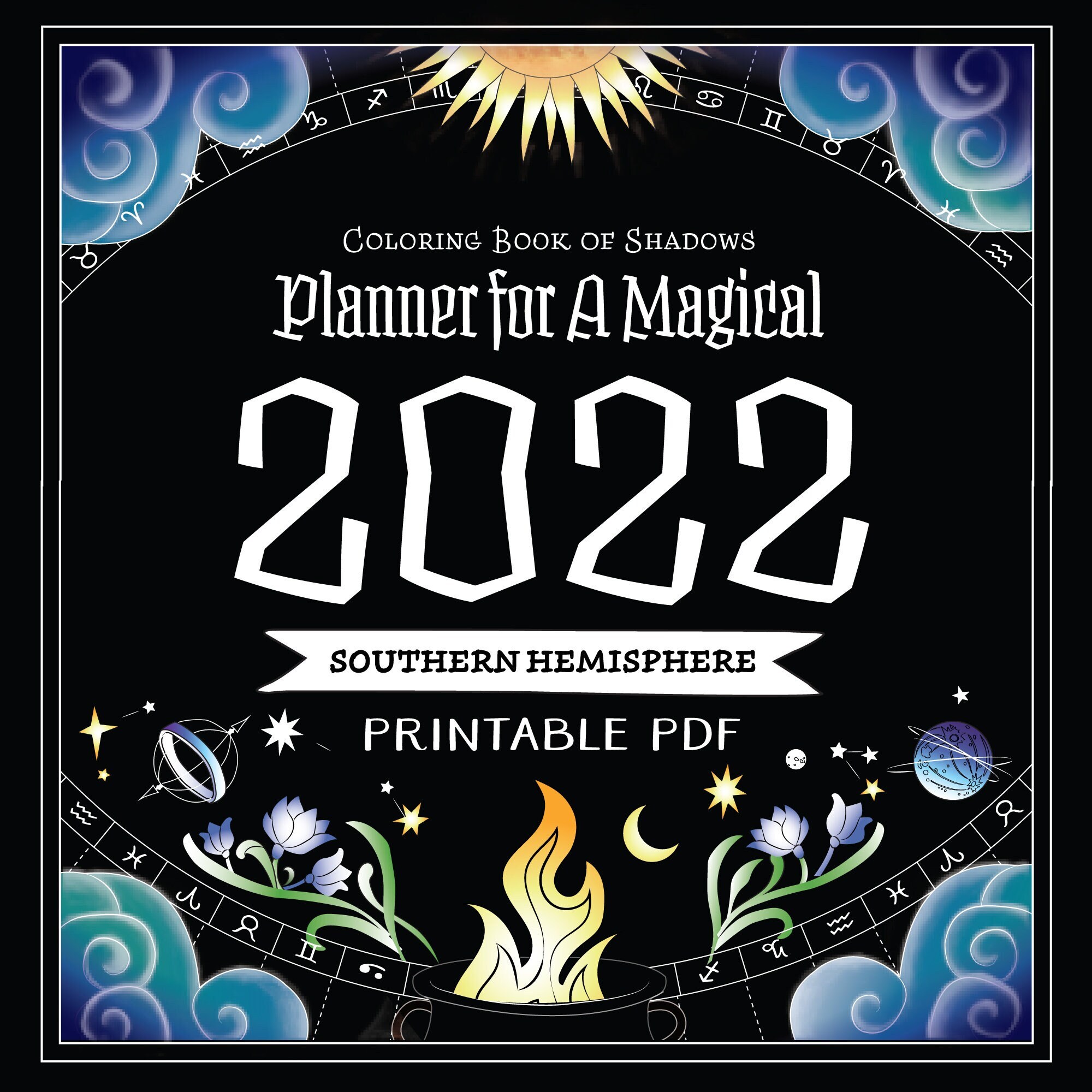 Southern Hemisphere Planner For A Magical 2022 Etsy