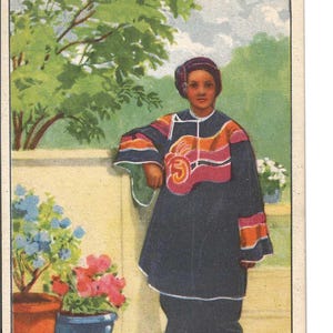 Nationales Kleid der chinesischen Schokoladenhandelskarte, 1945