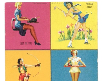 Multi-view Mutoscope Card, c. 1940