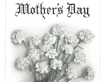 Carnations for Mother's Day Postcard, 1913