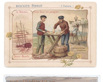 RESERVED FOR ADRIENNE - Pair of Newfoundland Trade Cards, c. 1880