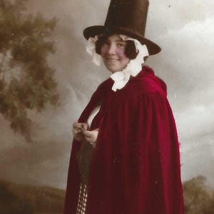 Welsh Lady Photo Postcard, c. 1930