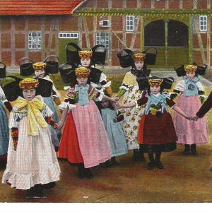 RESERVADO PARA TATIANA - Niños de Schaumburg-Lippe, Alemania. Postal fotográfica, c. 1910